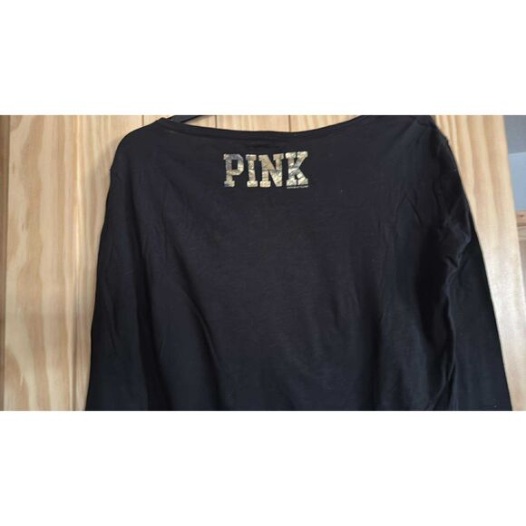 Pink Victoria's Secret Iowa Hawkeyes 47 Medium Mid Length - Picture 2 of 6